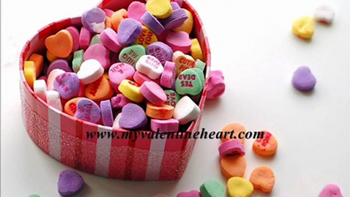 valentine heart candy sayings