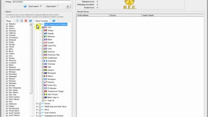 BEE Business Email Extractor Software