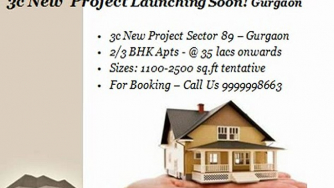 3c New Project Sector 89 Luxury 2/3/ 4 BHK Coming Soon!