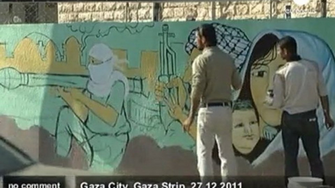 Gazans mark 3rd anniversary of Israeli... - no comment