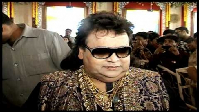 Bollywood's famous Music Director - Bappi Lahiri Celebrates Durga Puja