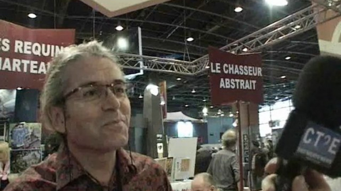Jean-Claude Cintas - Salon du Livre Paris 2009 - Interview CT2E.TV