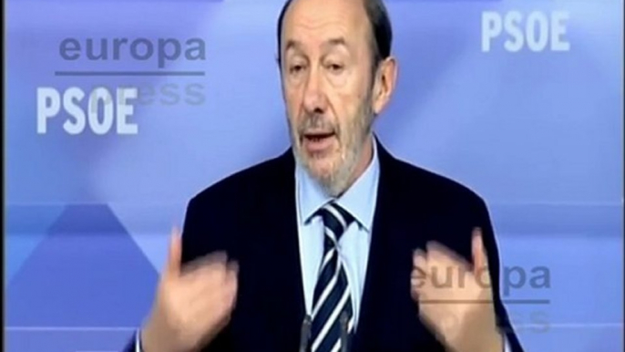 Rubalcaba: "Los recortes llevan a la recesión"