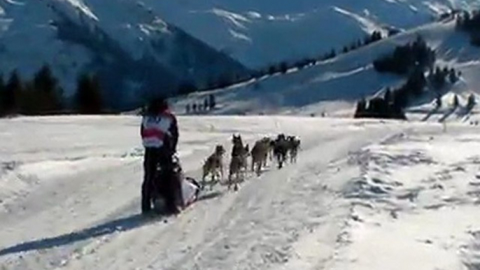 La Grande Odyssée Savoie Mont Blanc 2012 Etape 5 Salva Luque