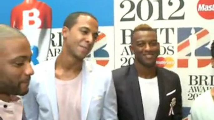 JLS talk about Marvin's stag party and their Brit nomination