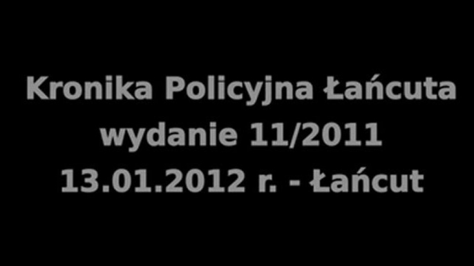 Kronika Policyjna Łańcuta – wydanie 11