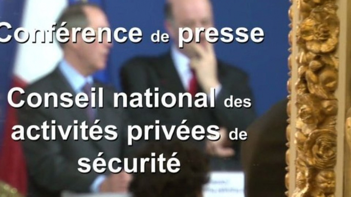 Installation du Conseil national des activités privées de sécurité