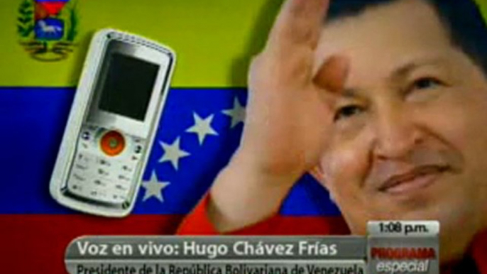 (VIDEO) Programa Especial Misión Cumplida 2011 Contacto telefónico con el presidente Hugo Chavez 15.01.2012  3/3