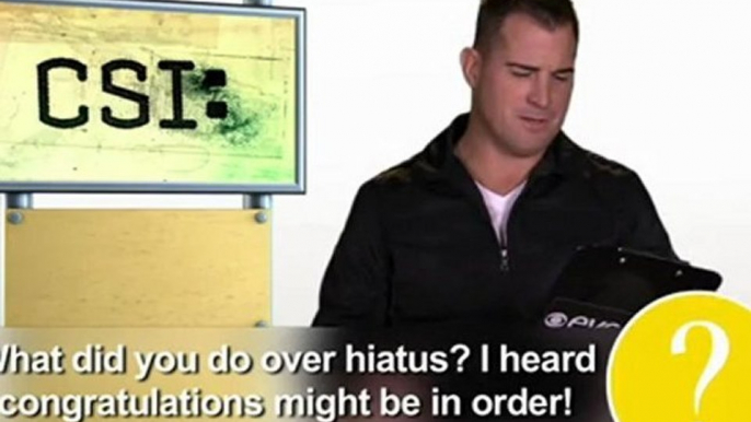 CSI: You Ask They Tell - George Eads