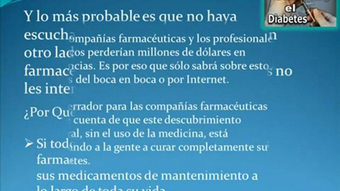 Como curar la diabetes la diabetes tipo 2 (Revelado) - Tratamiento para la diabetes tipo 1 y 2