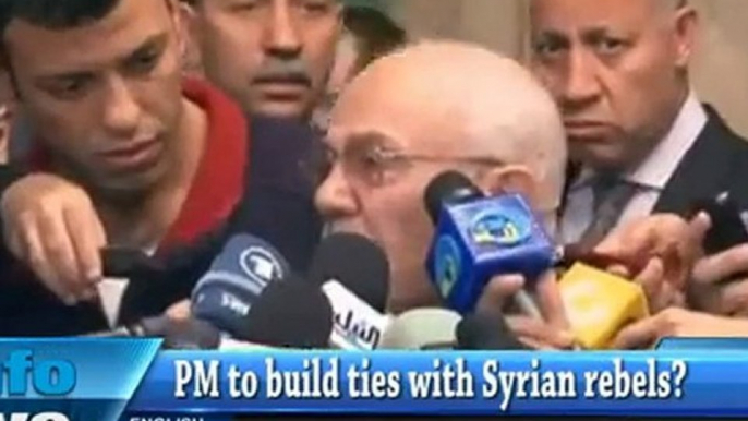 PM to build ties with Syrian rebels?