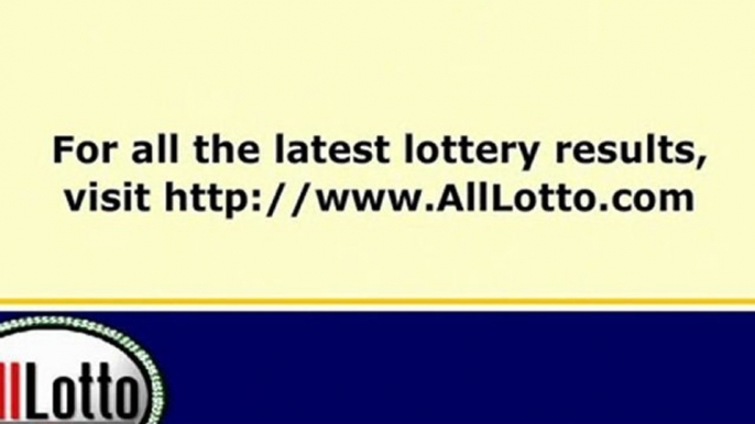 Mega Millions Lottery Drawing Results for January 24, 2012