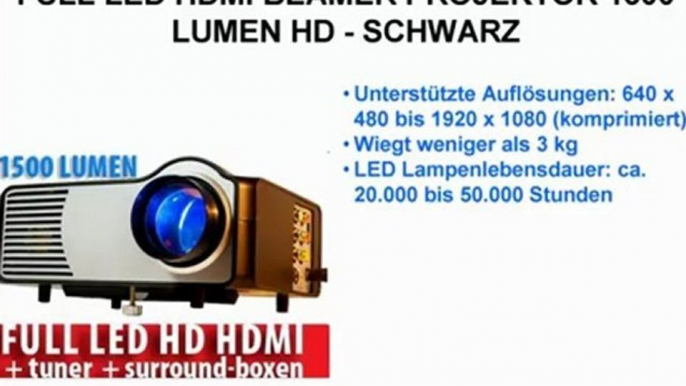 TOP 10 Full HD Beamer zu kaufen