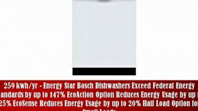 BEST DEAL Dishwashers - Bosch SHE55M12UC 24 Evolution 500 Series with Best Rated