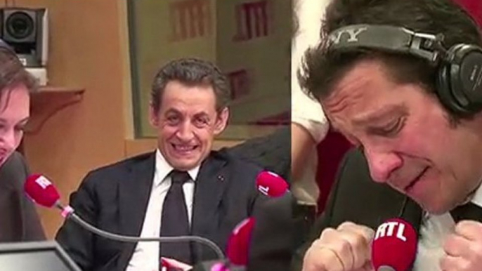 Laurent Gerra imite Nicolas Sarkozy... devant Nicolas Sarkozy !