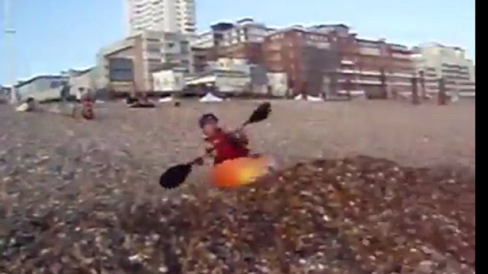 Extreme Beach Kayaking