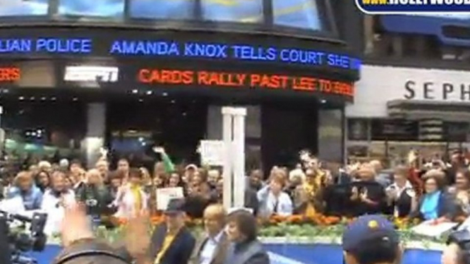 Owen Wilson, Jack Black and Steve Martin all at Good Morning America.