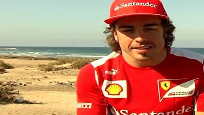 Autosital - Interview de Fernando Alonso lors du stage à Lanzarote - VO