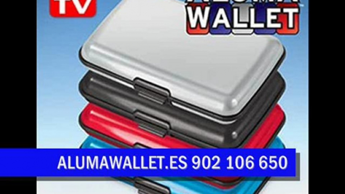 Aluma Wallet-Cartera Aluma Wallet-Cartera Aluma-Anunciado en Tv