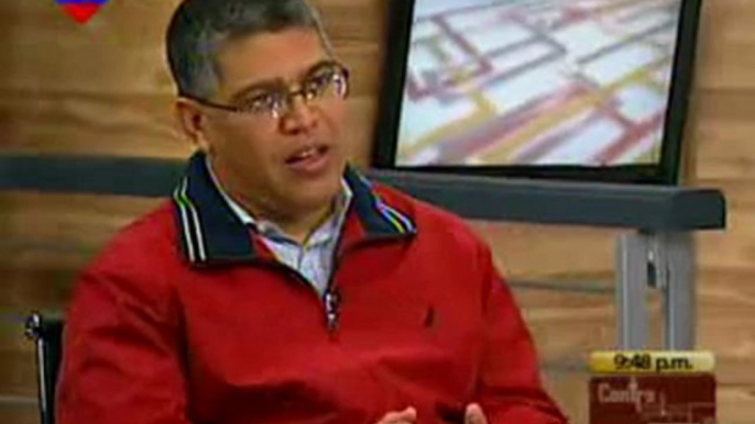 (VIDEO) Contragolpe Entrevista al Vicepresidente Ejecutivo Elías Jaua 22.02.2012  2/2