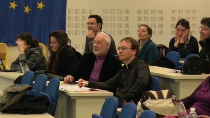 Claudy Lebreton à la conférence "Printemps arabe, Internet et Démocratie"