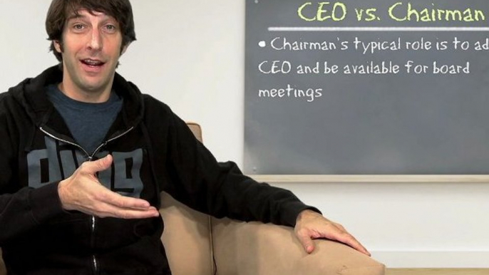 Chairman vs CEO - Ask Jay