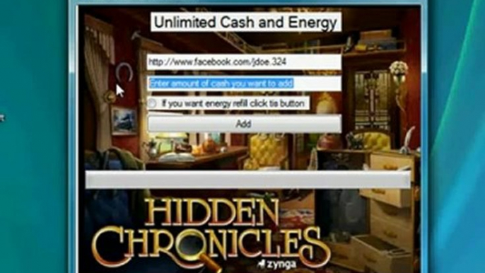 Hidden Chronicles Cash-Energy Hack [March 2012 UPDATE] FREE Download Cheat