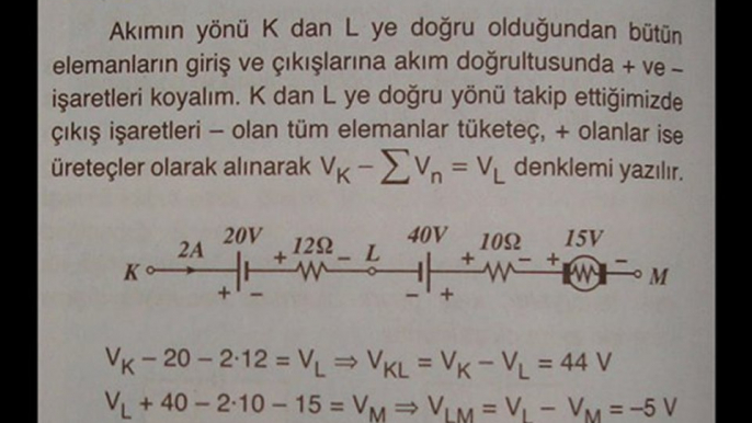 ELEKTRİK DEVRELERİ SORU VE ÇÖZÜM SLAYTI 1