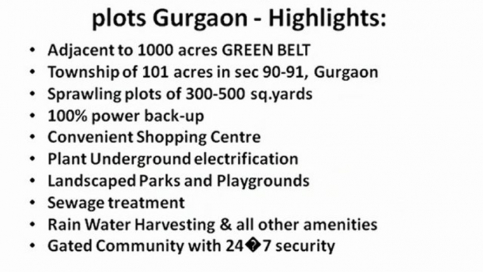 dlf plots | dlf plots gurgaon