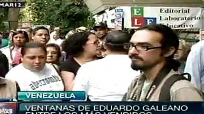 Venezuela: cifra récord de visitantes en la FILVEN 2012