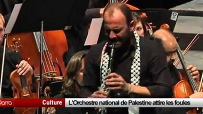 L’orchestre national palestinien attire les foules