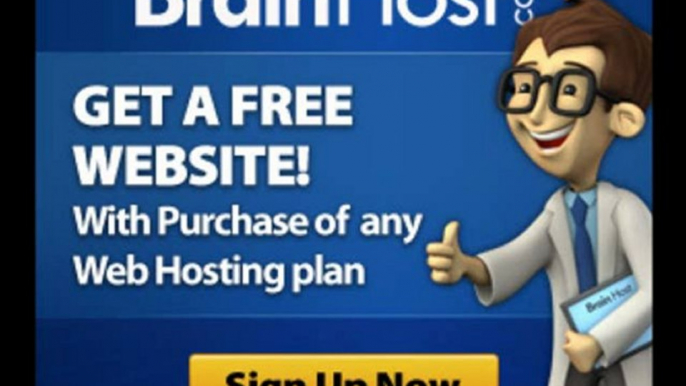 Custom Built Website For Me For Free And Contest - $10,000 Brainhost Giveaway