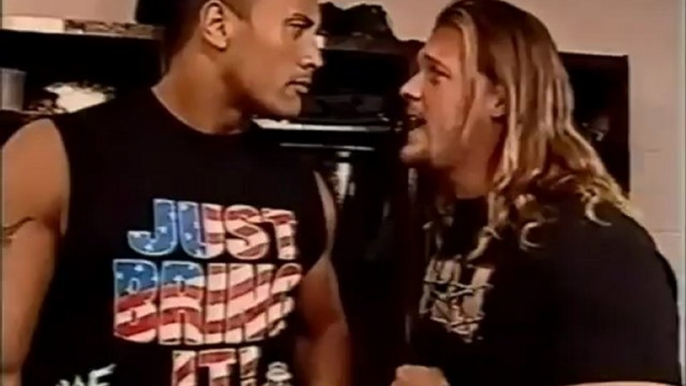 WWE ROCK & CHRIS JERICHO SEGMENT (SMACKDOWN 11-14-2001)