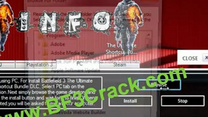 How to Unlock/Install Battlefield 3 The Ultimate Shortcut Bundle DLC For Free