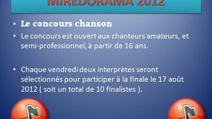 concours de chanson et chant