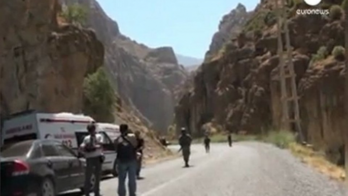 Sept rebelles du PKK tués dans une attaque de l'armée...