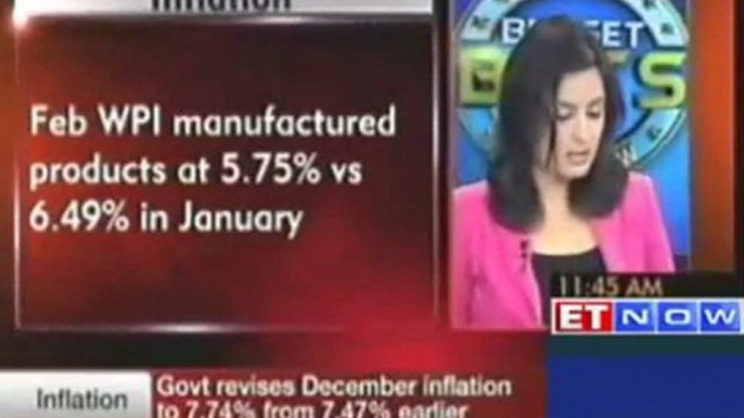 February WPI inflation at 6.95% vs 6.55% in January