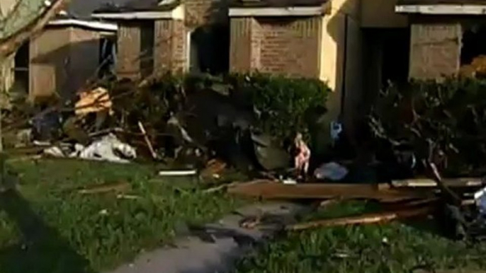 Tornadoes rip through Texas, devastating neighborhoods