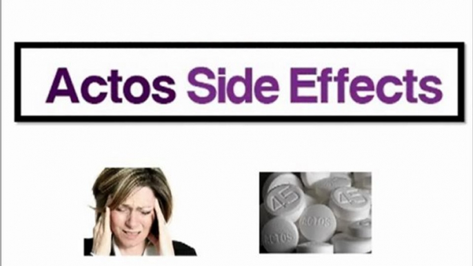 Actos Side Effects Connection Between Actos & Bladder Cancer