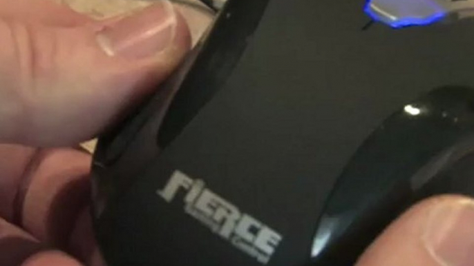 Classic Game Room - FIERCE GAMING CONTROL laser mouse review