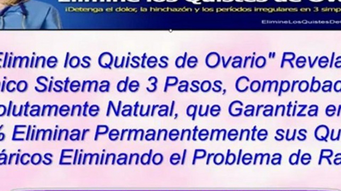 remedios caseros para quistes de ovarios - tipos de quistes de ovarios