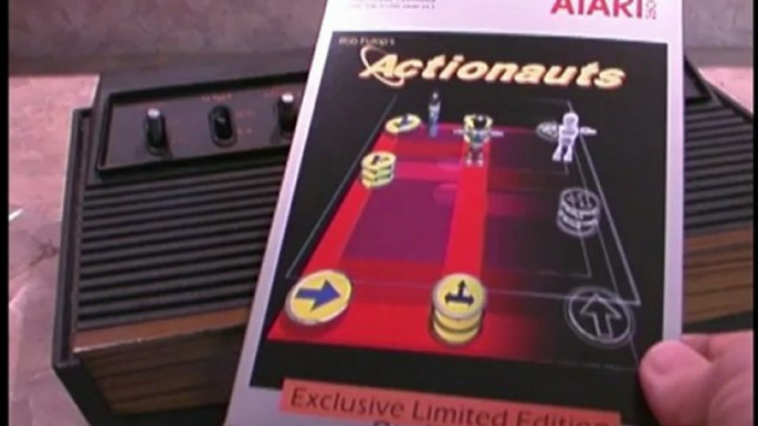 Classic Game Room - ACTIONAUTS on Atari 2600 review