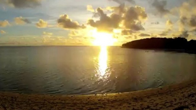 Timelapse coucher de soleil