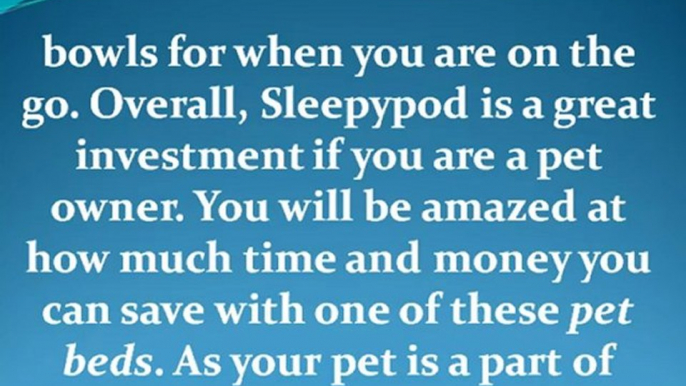 Sleepypod Pet Beds: Shop for your Cat and Dog Beds Online