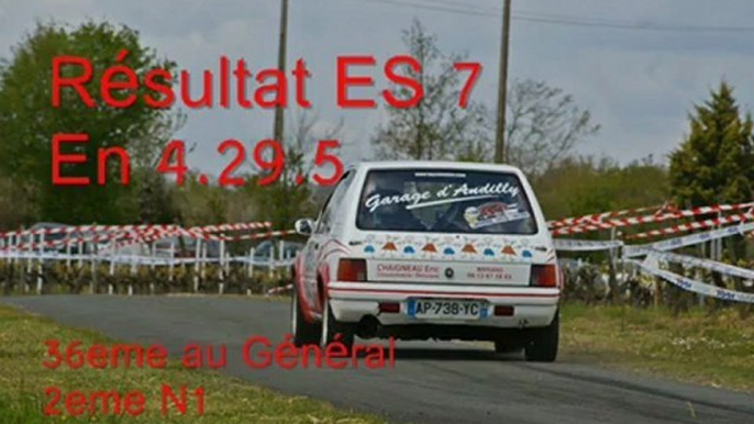 ES7 Rallye coteaux du layon 2012 Cornueau / Berthaud