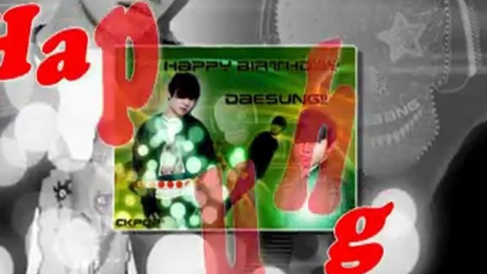 Happy Birthday Daesung