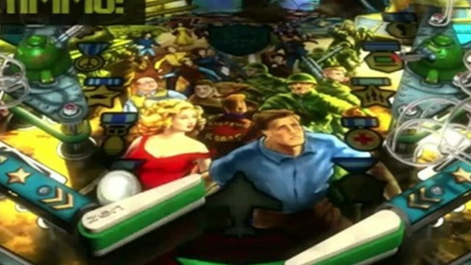 Classic Game Room - EARTH DEFENSE ZEN PINBALL TABLE for PS3 review
