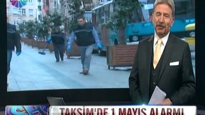 Taksim'de 1 mayıs alarmı - 01 mayıs 2012