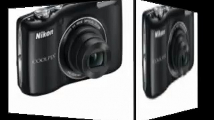 Nikon COOLPIX L26 16.1 MP Digital Camera with 5x Zoom NIKKOR Glass Lens and 3-inch LCD (Black)