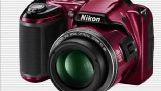 Nikon COOLPIX L810 16.1 MP Digital Camera with 26x Zoom NIKKOR ED Glass Lens and 3-inch LCD (Red)